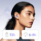 Bluetooth 5.4-øretelefoner med klips og åben ørekonstruktion samt støjreduktion