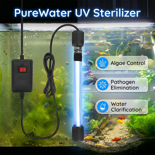 UV-steriliseringslampe til akvarier (undervandsmodel)