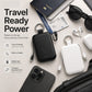 3-in-1 Mini Keychain Power Bank with Dual Cables