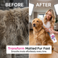🐶50 % RABAT NU! Instant Pet hårplejespray til udredning – knudefjerner med silkeagtig finish og hurtigtørrende pelsudredning, plejespray uden skylning til hunde og katte med lang eller kort pels til daglig pleje