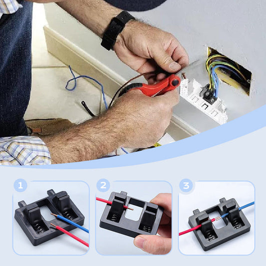 Holdbar svejseholder til elektriske ledninger 🔧