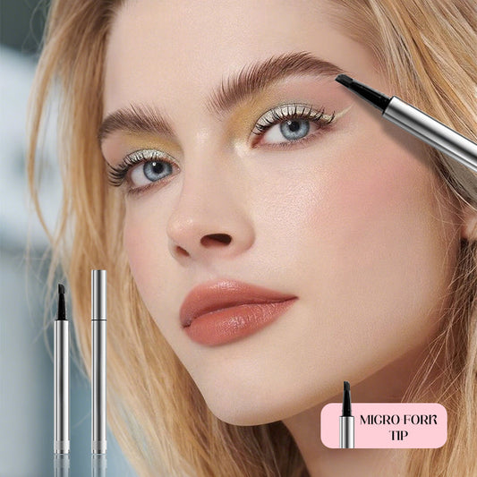 💞TILBUD – 50 % RABAT – LYNTILBUD✨Vandtæt øjenbrynspen med mikrogaffelspids💧