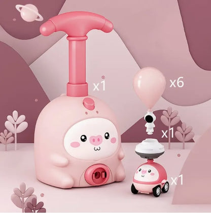 🔥🎈 50 % RABAT NU! Den perfekte julegave – Power Toys – Aerodynamic Balloon Cars – raketbil og raketaffyringssæt – lærerigt, kreativt og perfekt som julegave – til børn, der elsker videnskab og fart 🚗✨