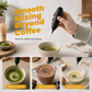 Håndholdt elektrisk mælkeskummer og kaffeomrører