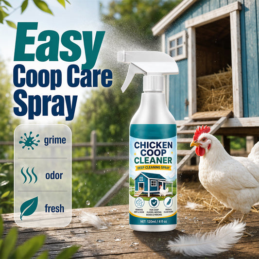 🐔 Rengøringsspray til hønsehus – Fjerner lugt og snavs på få minutter! ✨