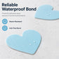 Heart-Shaped Non-Slip Bathroom Stickers