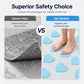 Heart-Shaped Non-Slip Bathroom Stickers