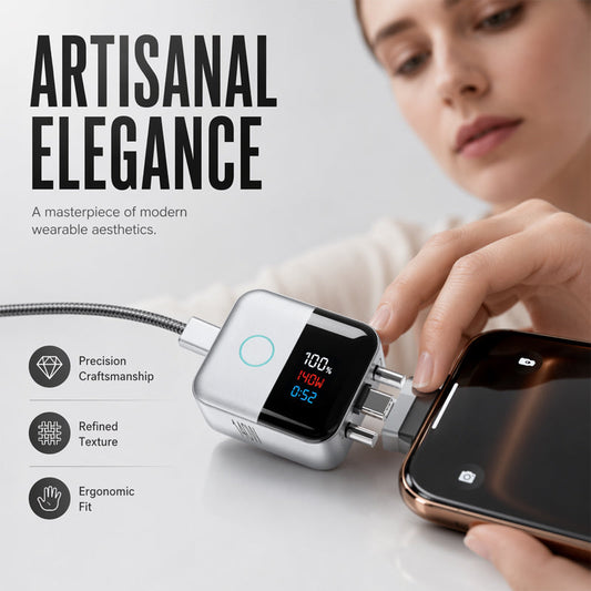 USB-C Smart opladningsbeskytter med LED-display