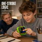 📱Hold dig væk fra elektroniske produkter💢Interaktivt LED-logikpuslespil til børn