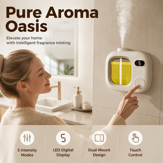 Smart LED-aromadiffusor med tågeindstilling