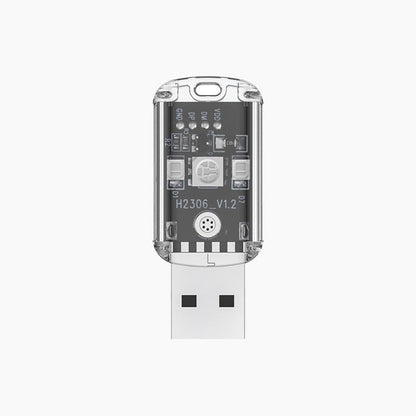 Smart Voice Control USB Air Conditioner Remote with 7-Color Nightlight
