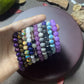 Armbånd med perler af natursten