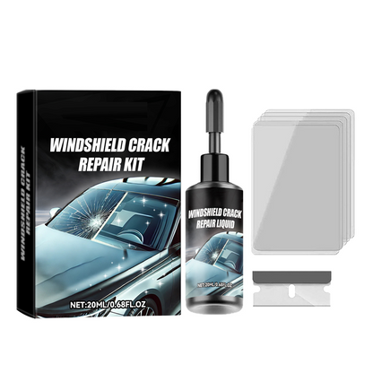 Avanceret DIY-reparationssæt til glas med UV-harpiks