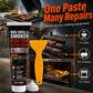 Reparationspasta til højtemperatur-grill og røgeovn, 60 ml – varmebestandigt tætningsmiddel med skraber