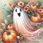 Halloween-sæt til DIY-diamantkunst med søde spøgelser