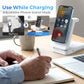 🔋 3-i-1 sammenklappelig magnetisk opladningsholder | Trådløs opladningsstation til telefon, ur og øretelefoner | Kompakt og pladsbesparende ✨