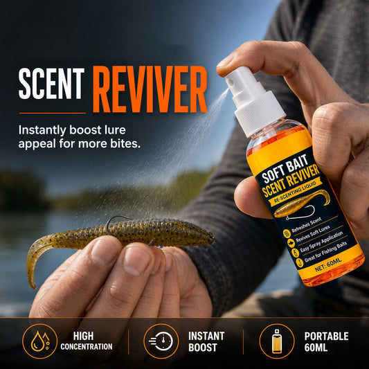 🐟 Bider fiskene ikke? Med denne duftspray bliver dine bløde agn uimodståelige!