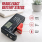 Universel digital batteritester