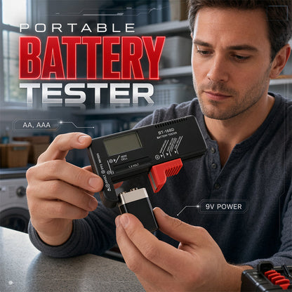 Universel digital batteritester