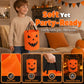 Halloween-slikspand med lys