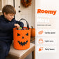 Halloween-slikspand med lys