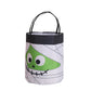 Halloween-slikspand med lys