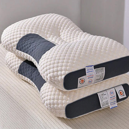 Antibakteriel nakkestøtte og sovehjælp i form af en massagepude