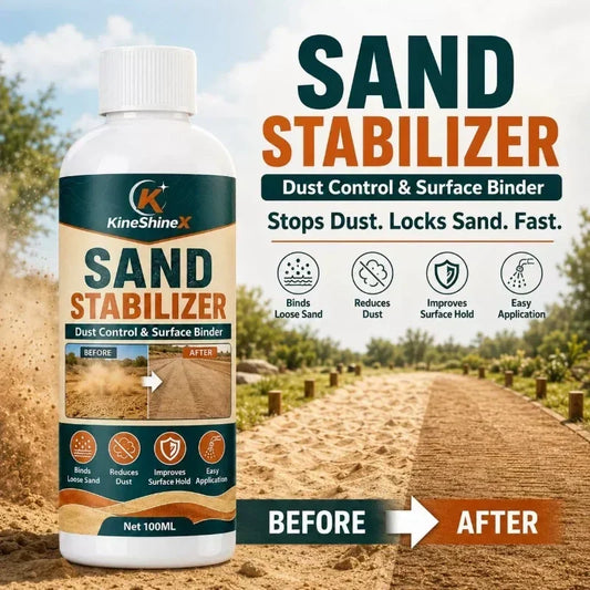 ⏳🔥50 % RABAT I BEGRÆNSET PERIODE! ⏰Sandstabilisator til støvbekæmpelse