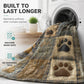 🐾 50% OFF! 🧸 Cute Paw Print Soft Flannel Blanket — Cosy Comfort for Chilly Days ✨