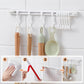 🪝 Kroge til glideskinner uden boring | 30/40 cm