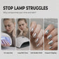 📢📢KØB 1, FÅ 1 GRATIS!! ⏰ Neglelak, der ikke skal hærdes — Galaxy Chrome Silver, tørrer hurtigt i luften, kræver ingen UV-lampe