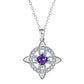 Elegant Celtic Knot Witch Knot Pendant Necklace