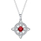 Elegant Celtic Knot Witch Knot Pendant Necklace