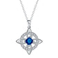 Elegant Celtic Knot Witch Knot Pendant Necklace