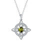 Elegant Celtic Knot Witch Knot Pendant Necklace