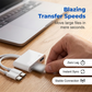 💾 5-i-1-hukommelseskortlæser | USB-C + 8-pin