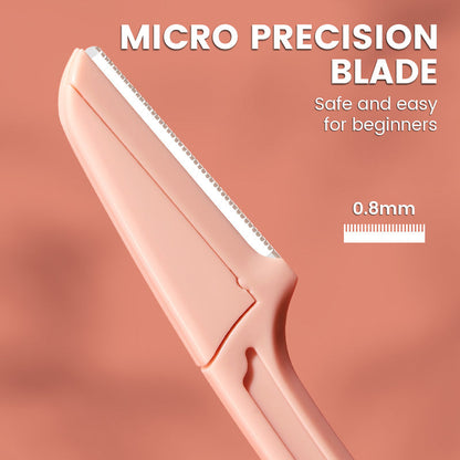 Foldbar øjenbrynsskraber