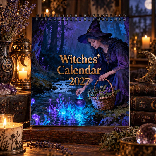 🎉Ugens særtilbud – 60 % RABAT✨Mystical Witches-kalender 2027
