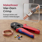 Quick Crimp Aderendhülsen-Crimpwerkzeug-Set