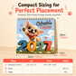 🎄🎁Juleudsalg – 50 % rabat 🐕Chihuahua-vægkalender for 12 måneder – Sød månedskalender med hundemotiver til hjemmet, kontoret og som gave 📅