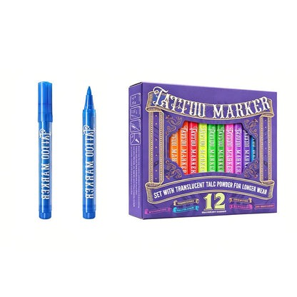 🎉 LIMITED-TIME 50% OFF! ✨ UV Glow Party Tattoo Pens – Skin-Safe, Quick Dry, Multi-Surface ✨