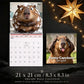 Sjov capybara-kalender 2027