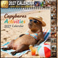Sjov capybara-kalender 2027