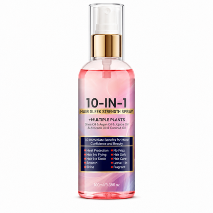 Giv dit hår glans med det samme! 10-i-1 leave-in balsamspray