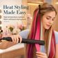 💇‍♀️ Farvede, glatte clip-in-hårstykker | Hurtigt monterbare, glatte clip-in-hårforlængelser – ingen lim nødvendig