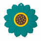 I form af solsikker og lotusblomster, tykke, varmebestandige dækkeservietter og bordskånere