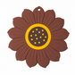 I form af solsikker og lotusblomster, tykke, varmebestandige dækkeservietter og bordskånere