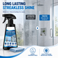 Quick Drying Shower Glass Spray with Towel