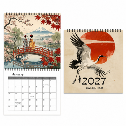 Vægkalender til hjemmet og kontoret