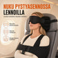 ✈️ 3D Memory Foam-rejsepude & mørklægningsøjenmaske – Ergonomisk nakkestøtte til behagelig rejse